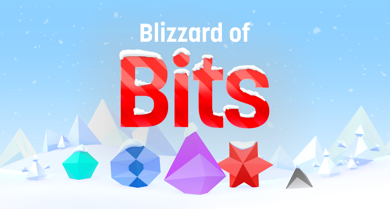 Twitch Blizzard of Bits 2018 promotional banner