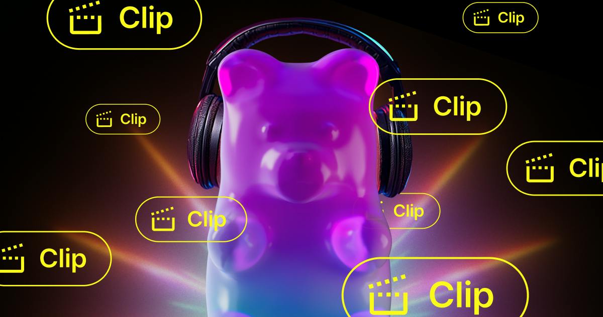 Official Twitch blog header art for the 'Clips are now part of the DJ Program' announcement.
