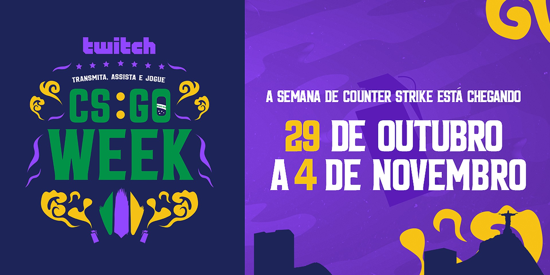 CS:GO Week Brasil 2022 official banner