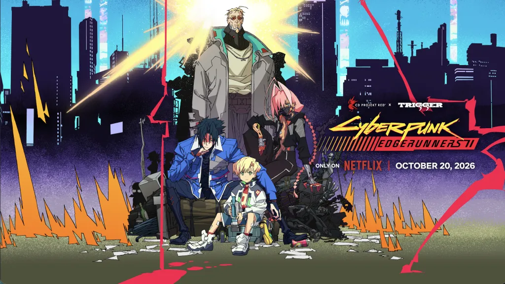 Cyberpunk: Edgerunners 2 official site hero cover art