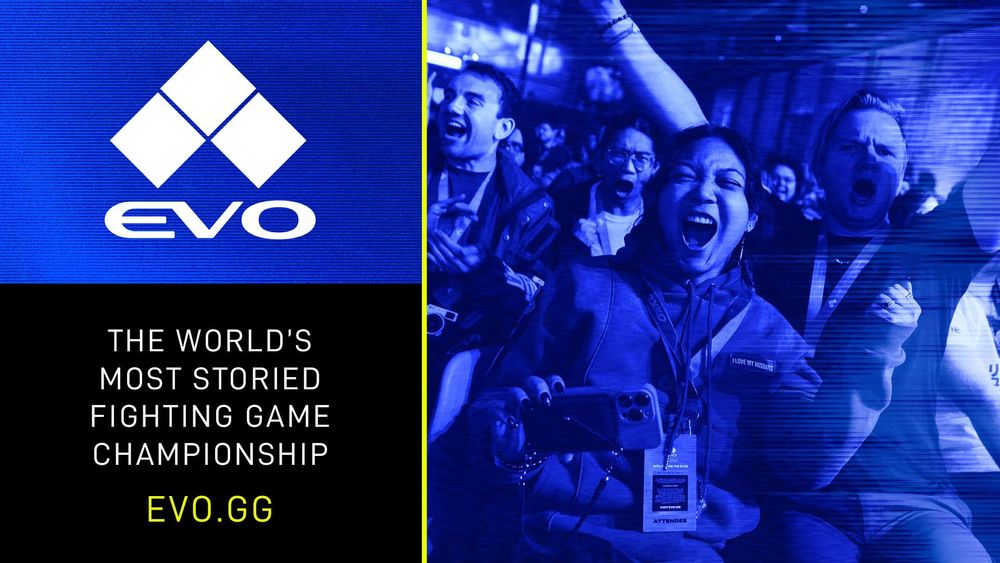 Evo key art from the official evo.gg site
