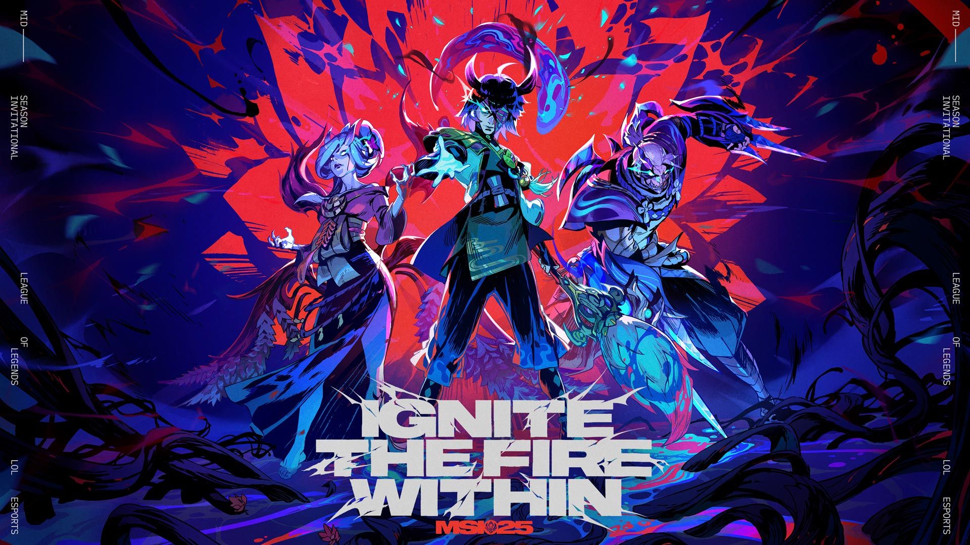 MSI 2025 'Ignite The Fire Within' key art