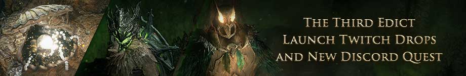 Path of Exile 2: The Third Edict Twitch Drops header art