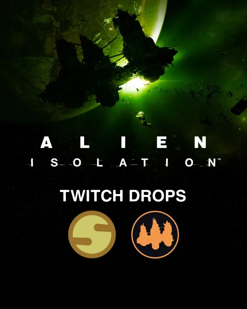 Alien: Isolation Steam header key art (Amanda Ripley stalked by the Xenomorph).