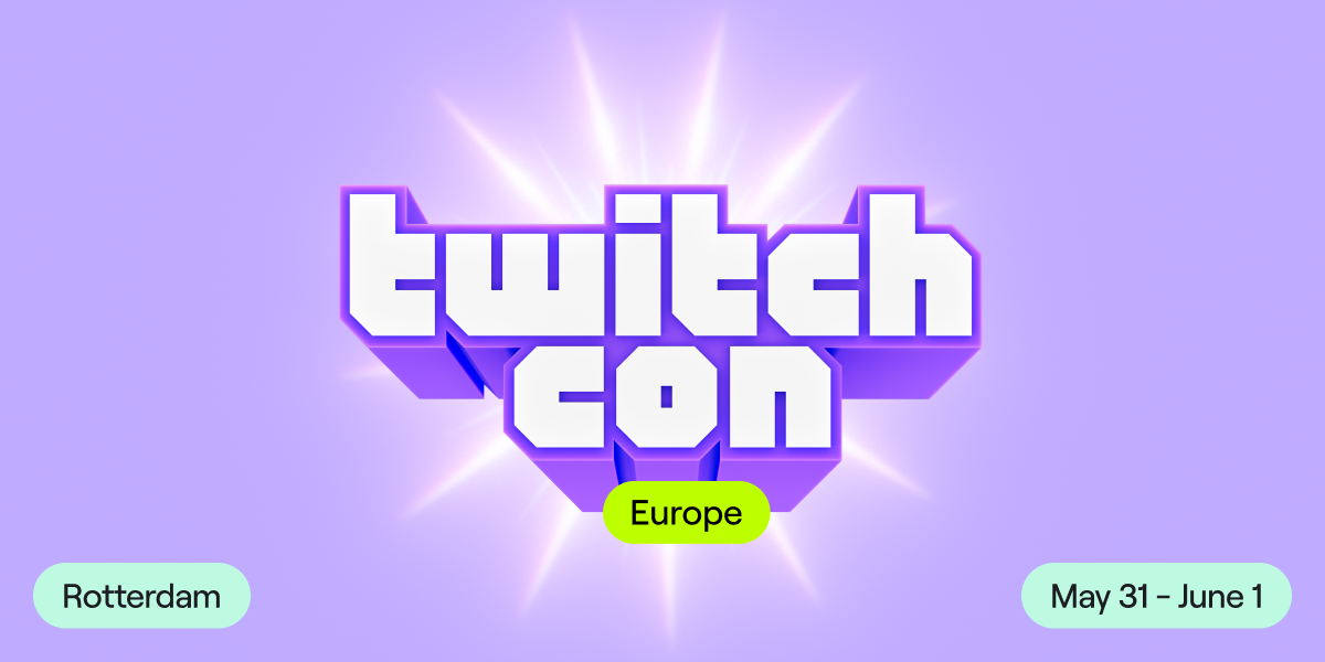 TwitchCon Europe 2025 key art