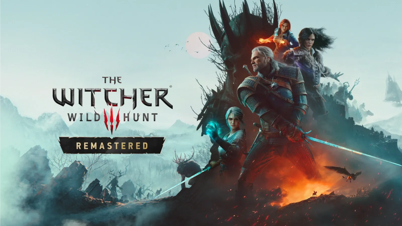 Steam store header art for The Witcher 3: Wild Hunt